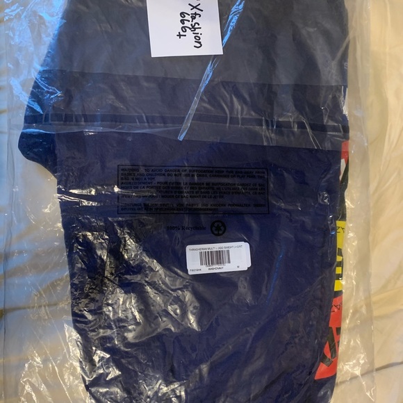 Supreme thrasher multi logo sweatshort washed navy - Picture 2 of 2